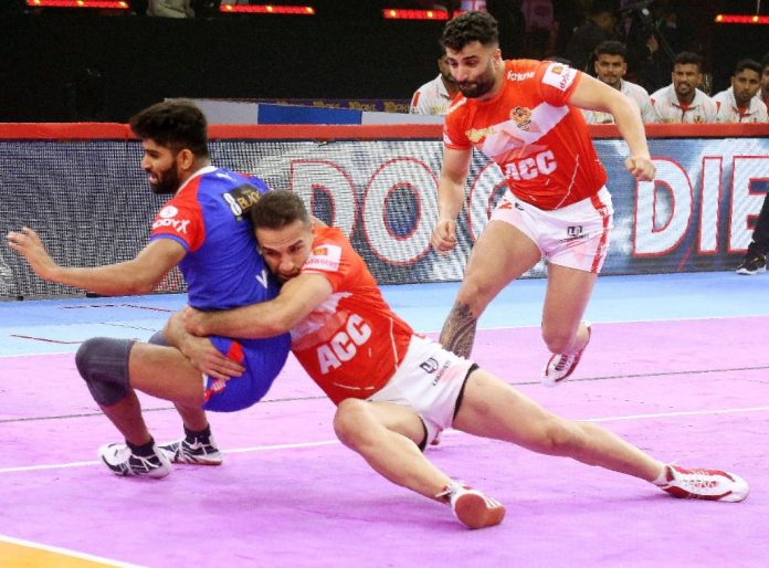 Haryana Steelers earn gritty win over Gujarat Giants extend unbeaten run to four games Haryana Steelers earn gritty win over Gujarat Giants extend unbeaten run to four games