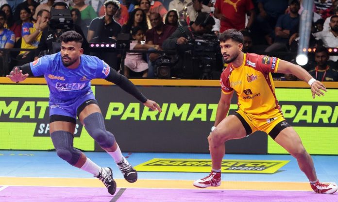 Tamil Thalaivas inflict massive loss on Telugu Titans in PKL Season 10 Tamil Thalaivas inflict massive loss on Telugu Titans in PKL Season 10