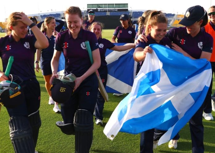 Kathryn Bryce leads Scotland to history making ICC Womens T20 World Cup qualification Kathryn Bryce leads Scotland to history making ICC Womens T20 World Cup qualification