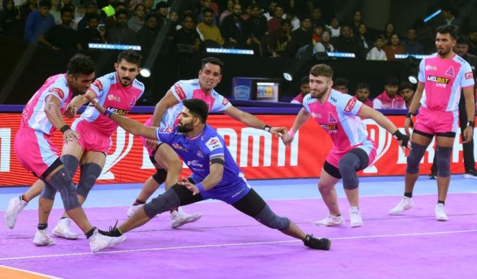 Haryana Steelers vs Pink Panthers Haryana Steelers vs Pink Panthers