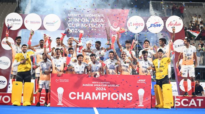 Indian Mens Junior Team Asia Cup win