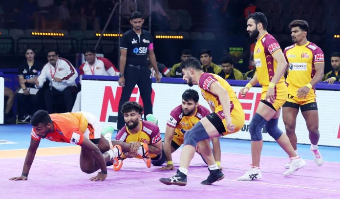 PKL Telugu Titans vs Puneri Paltan