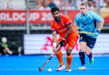 England beat India 4-2 to take control of Pool D at Hockey World Cup India vs England Hockey World Cup