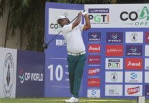 Chouhan’s hole-in-one helps him to first-round lead at Coal India Open Om Prakash Chauhan