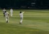 Hong Kong Sixes 2026: Gulbadin Naib to captain Afghanistan Cricketers on a green field as a bowler delivers, illustrating the Hong Kong Sixes 2026 preview