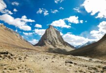 Rajiv Yadav and Rohit Gowda win Xtreme class as Rally of Himalayas 2026 ends in Padum Gonbo Rangjon rock monolith in the Lungnak Valley of Zanskar, Ladakh