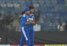 Niki Prasad takes two wickets with first two balls as India clinch series against Zimbabwe Niki Prasad celebrates a wicket for India against Zimbabwe in the second T20I in Raipur