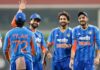 Tilak Varma and Nitish Kumar Reddy pull off record stand as India beat New Zealand to go 2-0 up Tilak Varma, Nitish Kumar Reddy and Axar Patel celebrate on the field during India's win over New Zealand in the second T20I in Christchurch