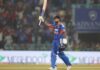 Shreyas Iyer says India won’t prejudge New Zealand pitches as five-match T20I series begins India captain Shreyas Iyer celebrates his maiden T20I century against West Indies in Lucknow